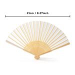 Personalized Bamboo Ribs Fan