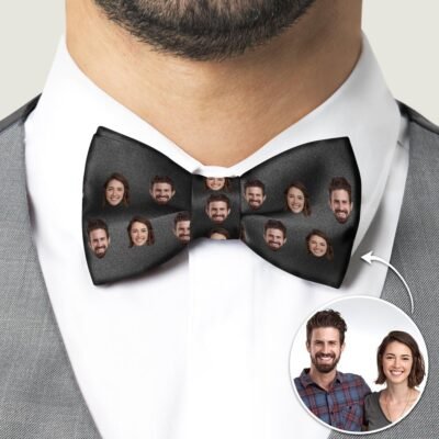 Custom Bow Tie Personalized Photo