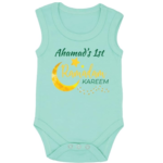 My First Ramadan Romper Green