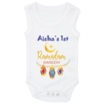 My First Ramadan Romper White