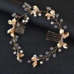Pearl & Crystal Bridal Hair Combs
