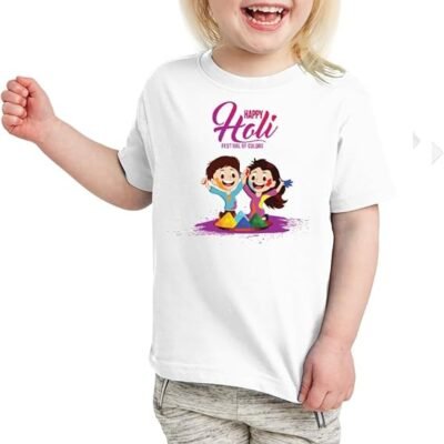 Holi Kids Girls T-Shirts