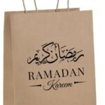 Ramadan brown kraft bags