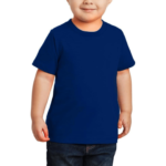 Round Neck boys T Shirt Navy Blue