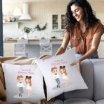 Valentines Day Couple Cushion