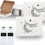 White Meal Box Ramadan Design + Stickers