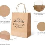 kraft paper gift bags