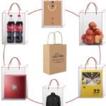 kraft shopping bags