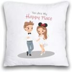 you are my happy place pillow case