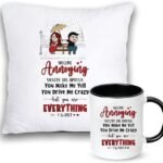 youre annoying pillow and mug combo
