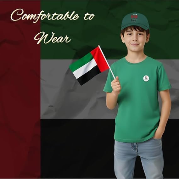 UAE flag and badge set