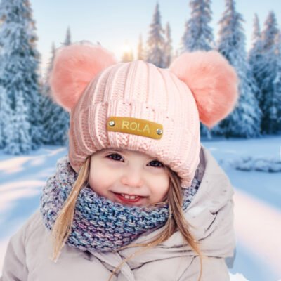 Personalised Name Baby Beanie