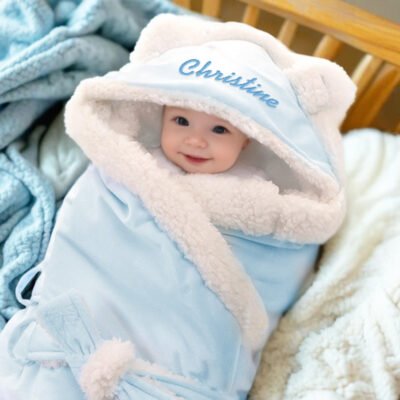 personalized-baby-swaddle-blanket-