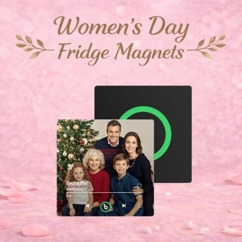 Personalized fridge magnets for womens day gifts