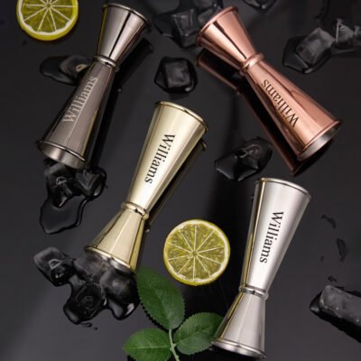 Personalized Cocktail Jigger