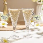 Personalized Champagne Flutes
