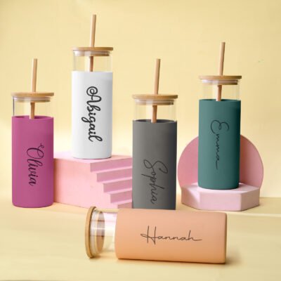 Personalized Glass Tumbler