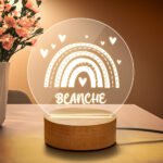 Personalized Rainbow Night Light