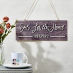 Personalized Name Wood Sign