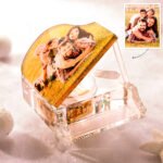 Crystal Piano Music Box