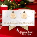 Personalized Christmas Family Sign