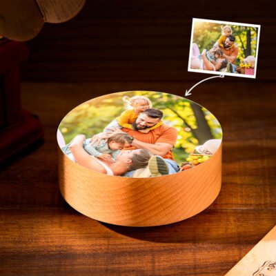 Custom Photo Wooden Music Box