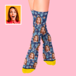 Custom 3D Face Socks