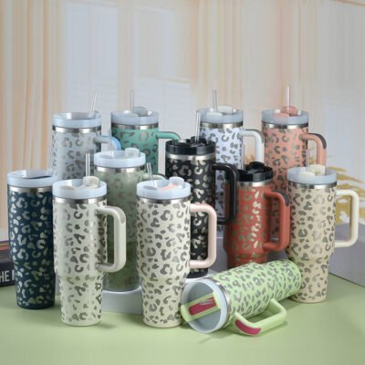 Leopard Travel Mug