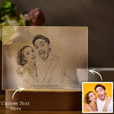 Personalized Engraved Night Light