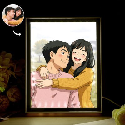 Personalized Mirror Night Light