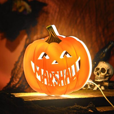 Personalized Halloween Night Light