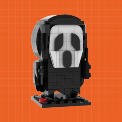 Horror killer mask brick figures