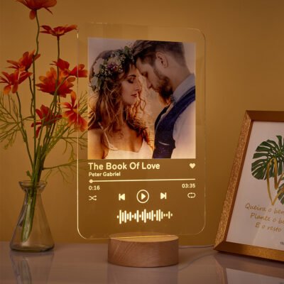 Personalized Music Plaque