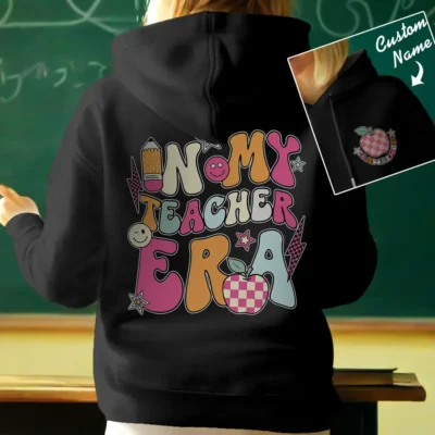 Personalized Teacher Era Hoodie