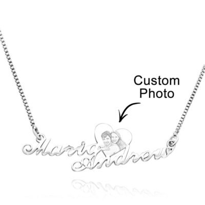 Heart Photo Necklace Heart Photo Necklace