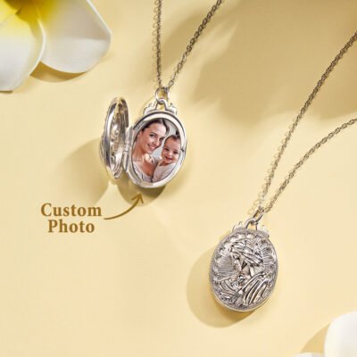 Personalized Photo Necklace Personalized Photo Necklace