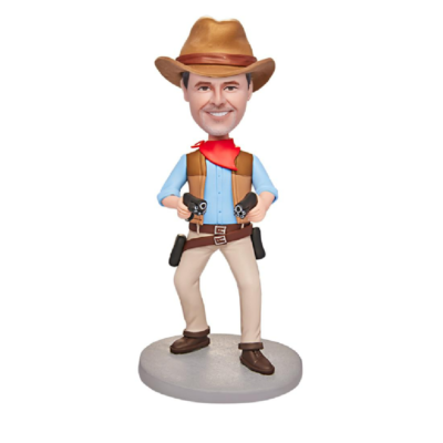 West Cowboy Bobblehead