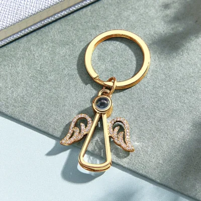 personalized-angel-photo-keychain-