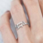 Custom Double Names Ring