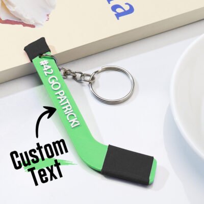 hockey-coach-stick-keychain