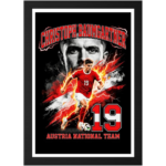 Australia football player photo frame