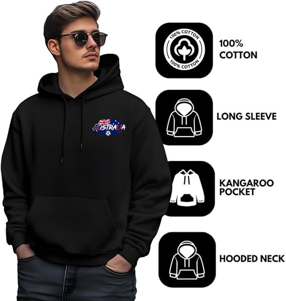 Australia soccer casual hoodie Australia soccer casual hoodie