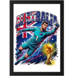 Australia soccer player frame