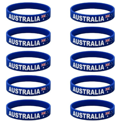 Australia soccer wristband pack
