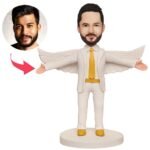 Male White Suit Bobblehead
