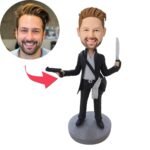 Male Pirate Custom Bobblehead