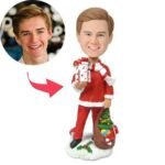 Santa's Male Helper Bobblehead