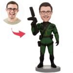 Gun Male Bobblehead