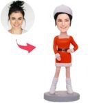 Xmas Girl Bobblehead