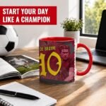 Belgium football ceramic mug